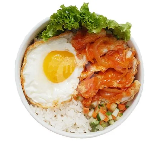 Ricebowl Ayam Crispy Oriental